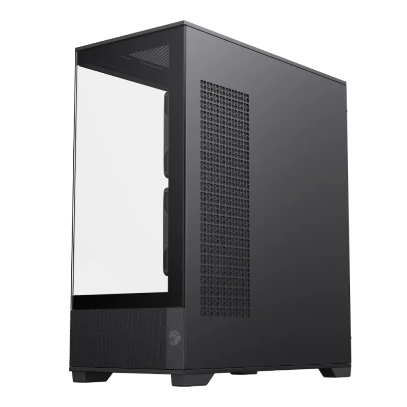 Gamemax VISTA 2 AB Midi-Tower Negru