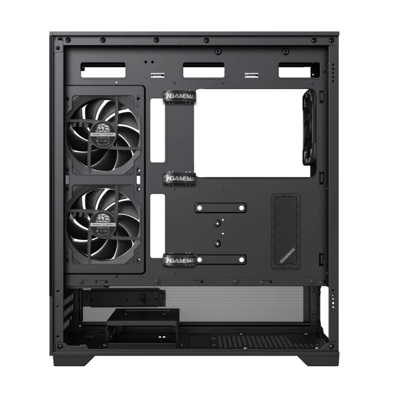 Gamemax VISTA 2 AB Midi-Tower Negru