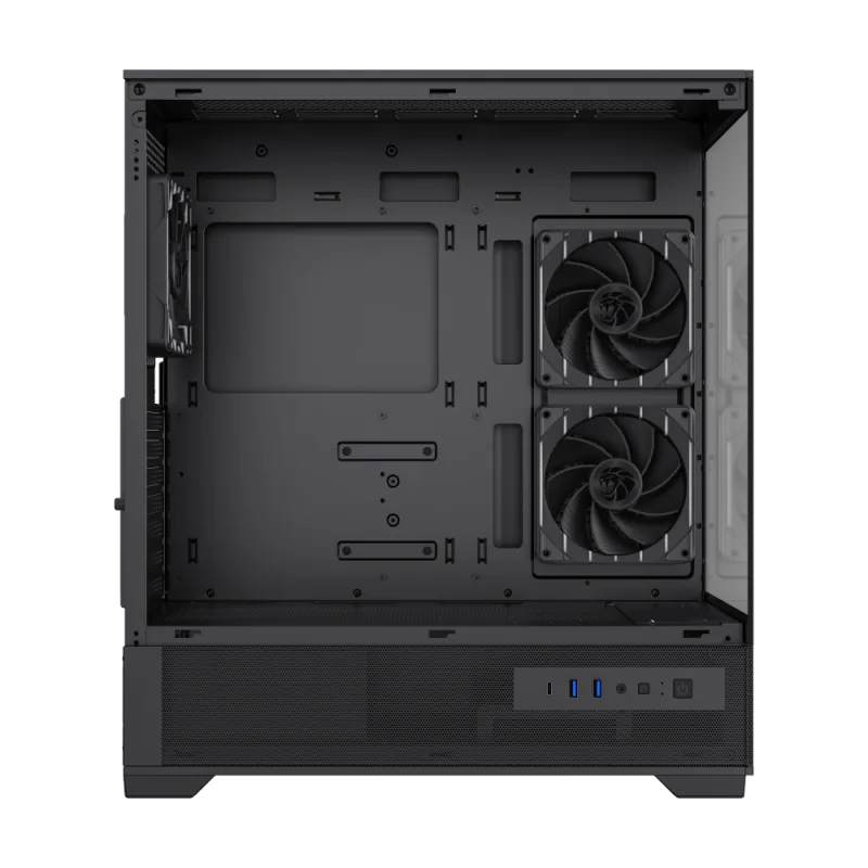 Gamemax VISTA 2 AB Midi-Tower Negru