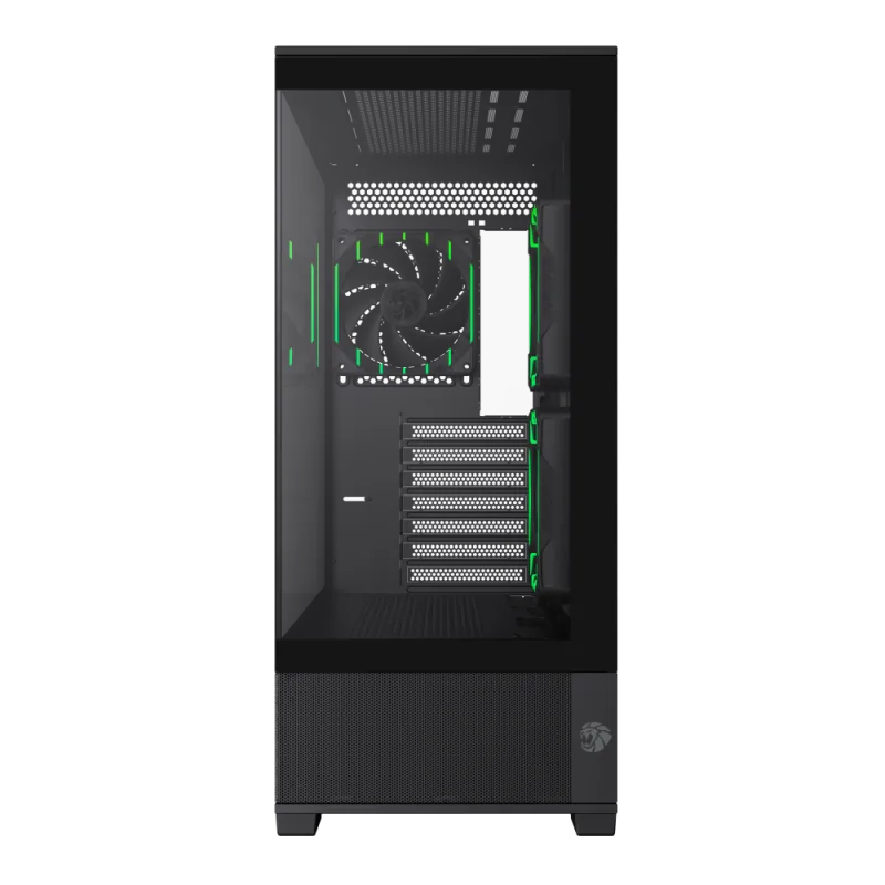 Gamemax VISTA 2 AB Midi-Tower Negru