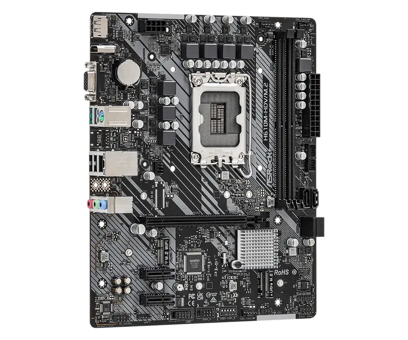 ASRock H610M-HDV/M.2 LGA1700 Micro-ATX