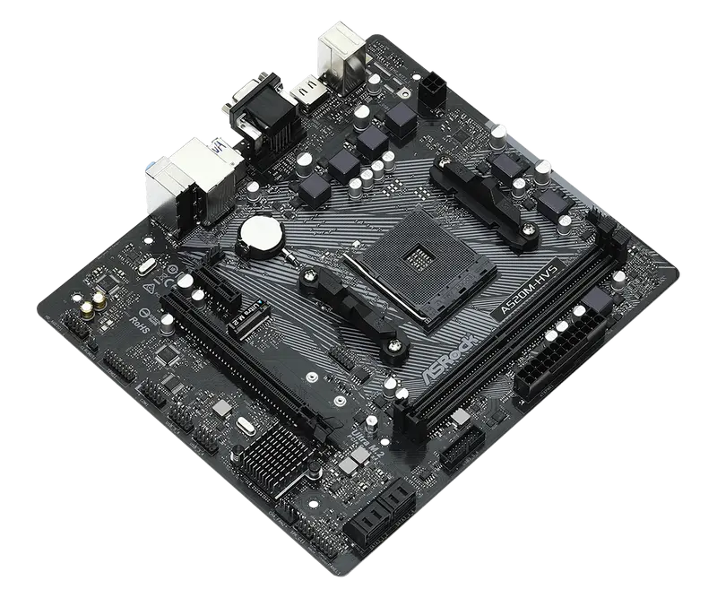 ASRock A520M-HVS AM4 Micro-ATX