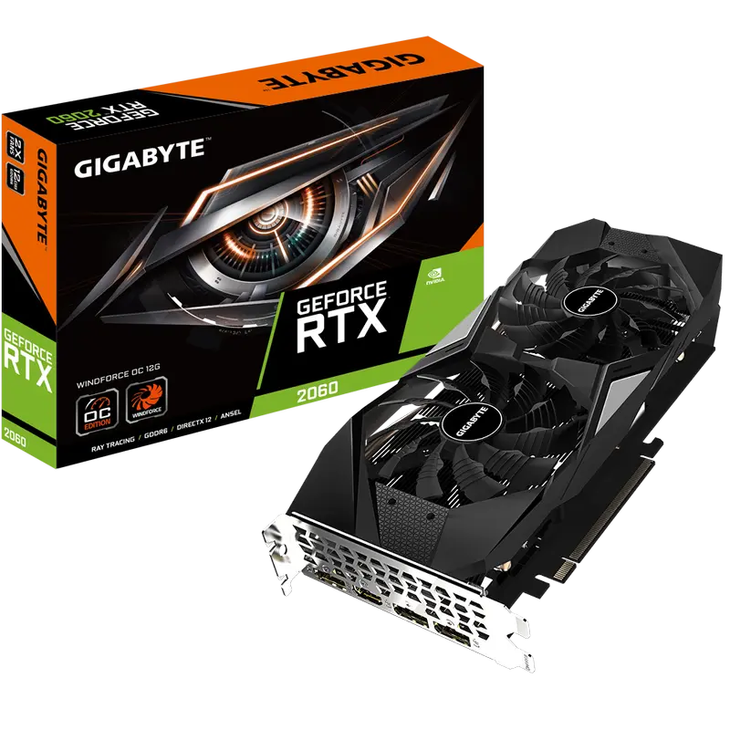 Gigabyte GeForce RTX 2060 WINDFORCE OC