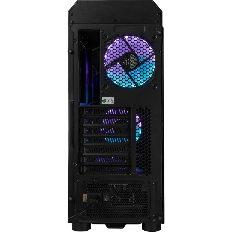 Chieftec GL-04B-OP Midi-Tower Negru