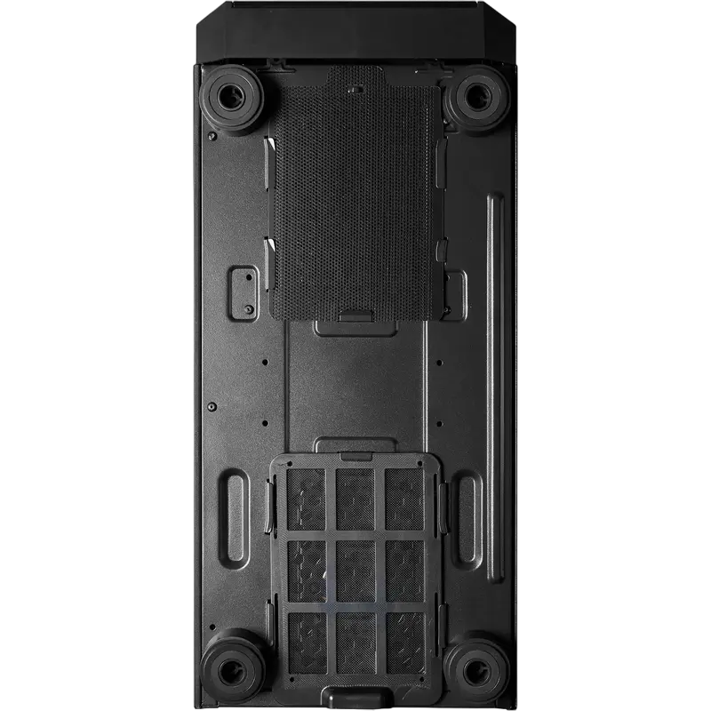 Chieftec GL-04B-OP Midi-Tower Negru