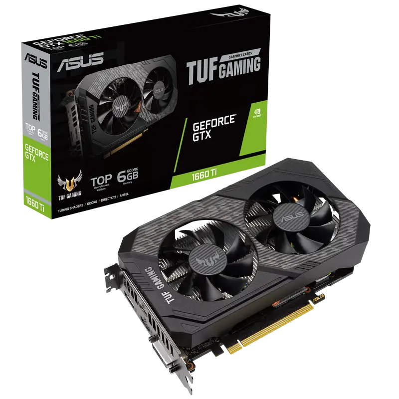ASUS TUF Gaming GeForce GTX 1660 Ti EVO TOP