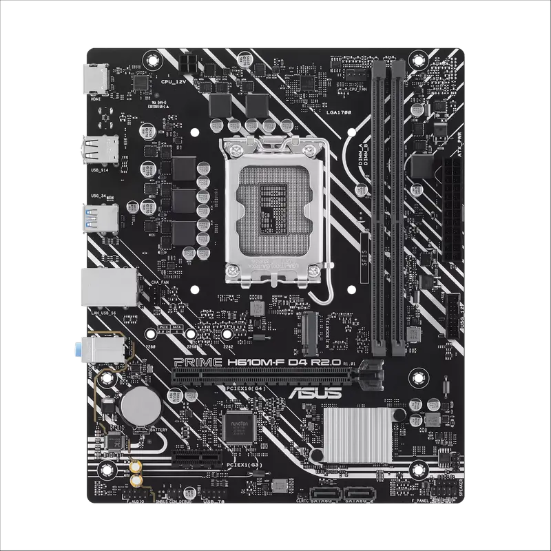 ASUS PRIME H610M-F D4 R2.0 LGA1700 Micro-ATX