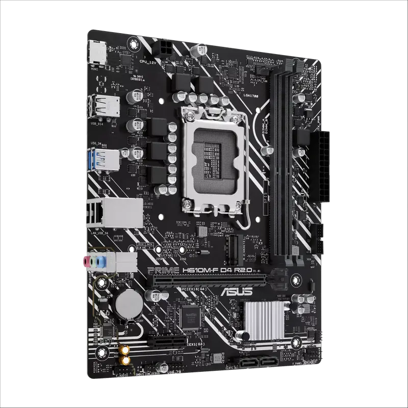 ASUS PRIME H610M-F D4 R2.0 LGA1700 Micro-ATX