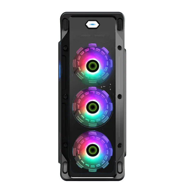 Gamemax STARLIGHT FRGB Midi-Tower Negru