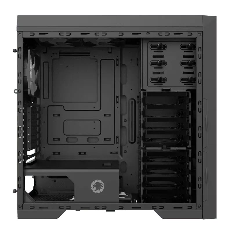 Gamemax SILENT MAX M903 Midi-Tower Negru