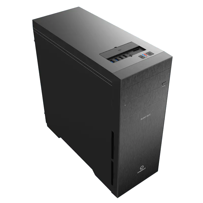 Gamemax SILENT MAX M903 Midi-Tower Negru