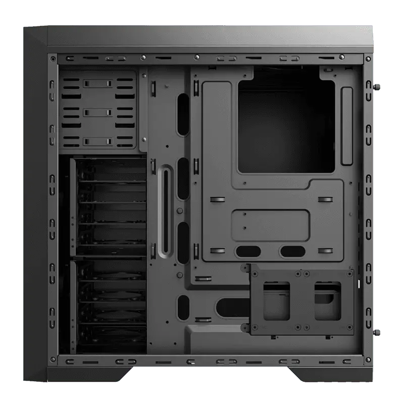 Gamemax SILENT MAX M903 Midi-Tower Negru