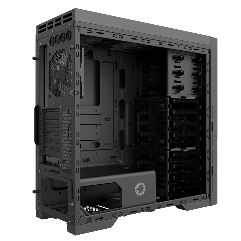Gamemax SILENT MAX M903 Midi-Tower Negru
