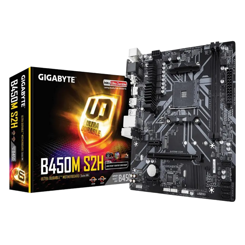 Gigabyte B450M S2H AM4 Micro-ATX