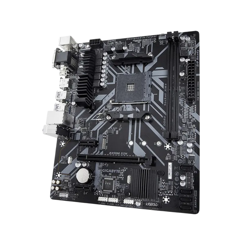Gigabyte B450M S2H AM4 Micro-ATX