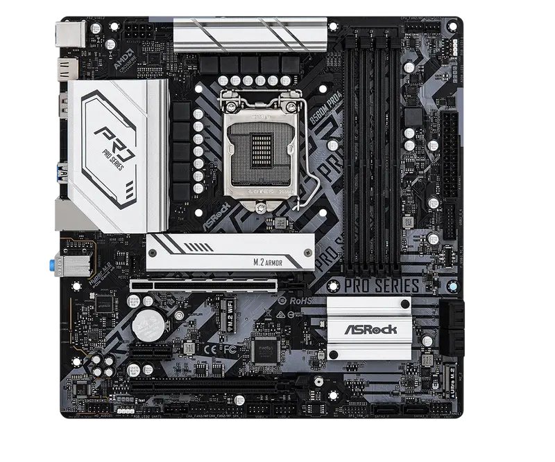 ASRock B560M PRO4 LGA1200 Micro-ATX