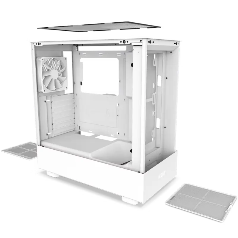 NZXT H5 Flow Midi-Tower Negru