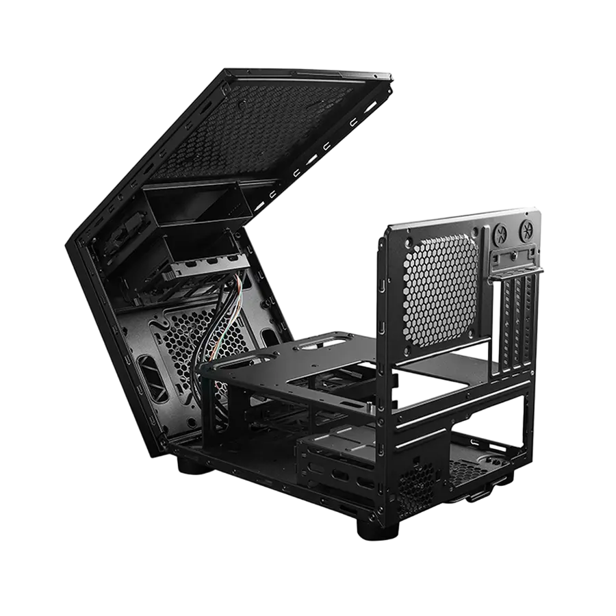 Chieftec CI-02B-OP Mini-Tower Negru
