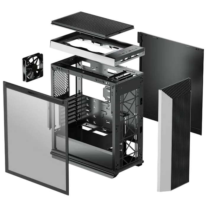 Deepcool CL500 4F Midi-Tower Black
