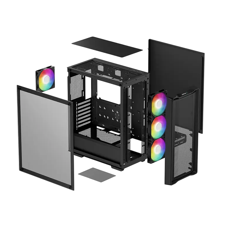 Deepcool CC560 Mesh V2 Midi-Tower Black