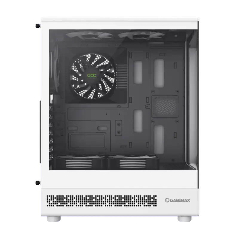 Gamemax VISTA CPC AW Midi-Tower Alb