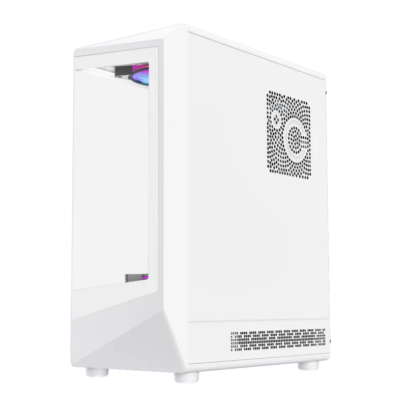 Gamemax VISTA CPC AW Midi-Tower Alb