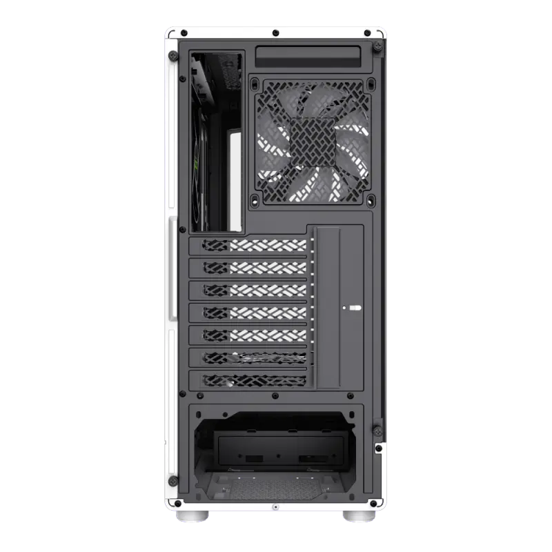 Gamemax VISTA CPC AW Midi-Tower Alb