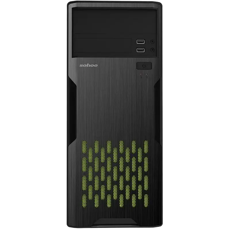 Sohoo 2810BG Midi-Tower Negru