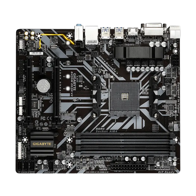 Gigabyte B450M DS3H V2 1.0 AM4 Micro-ATX