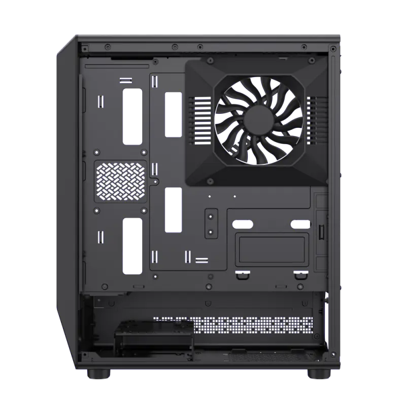 Gamemax VISTA COC AB Midi-Tower Negru