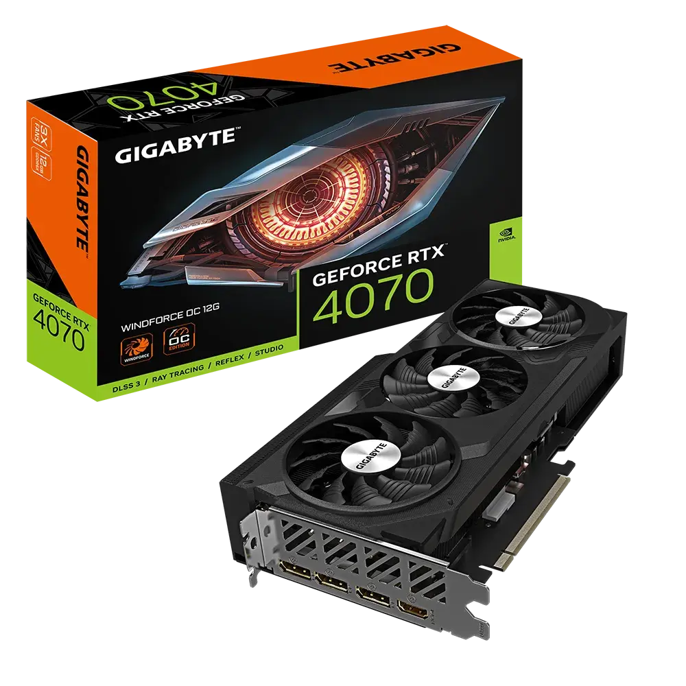 Gigabyte GeForce RTX 4070 WINDFORCE OC