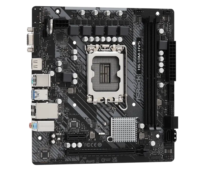 ASRock H610M-HVS LGA1700 Micro-ATX