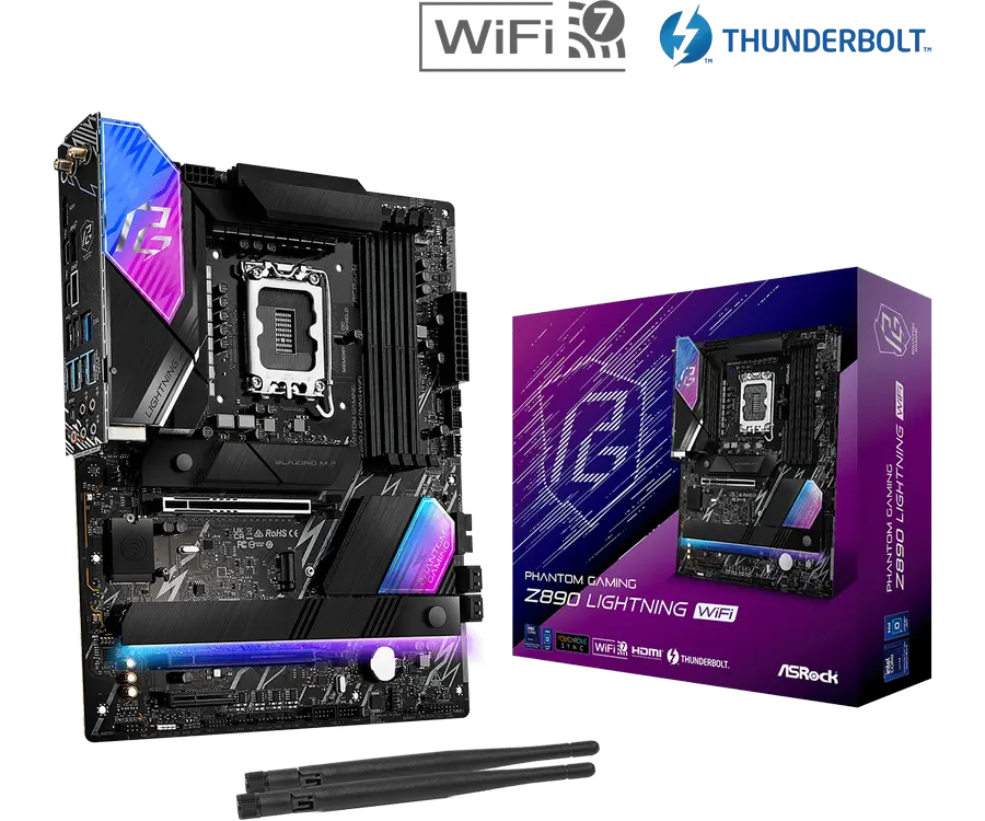 ASRock Z890 LIGHTNING WIFI LGA1851 ATX