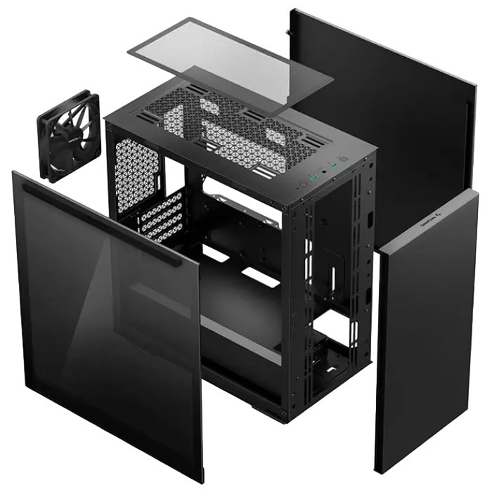 Deepcool MACUBE 110 Mini-Tower Negru