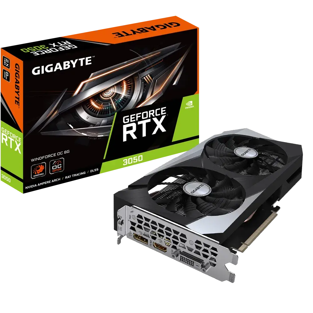 Gigabyte GeForce RTX 3050 WINDFORCE OC