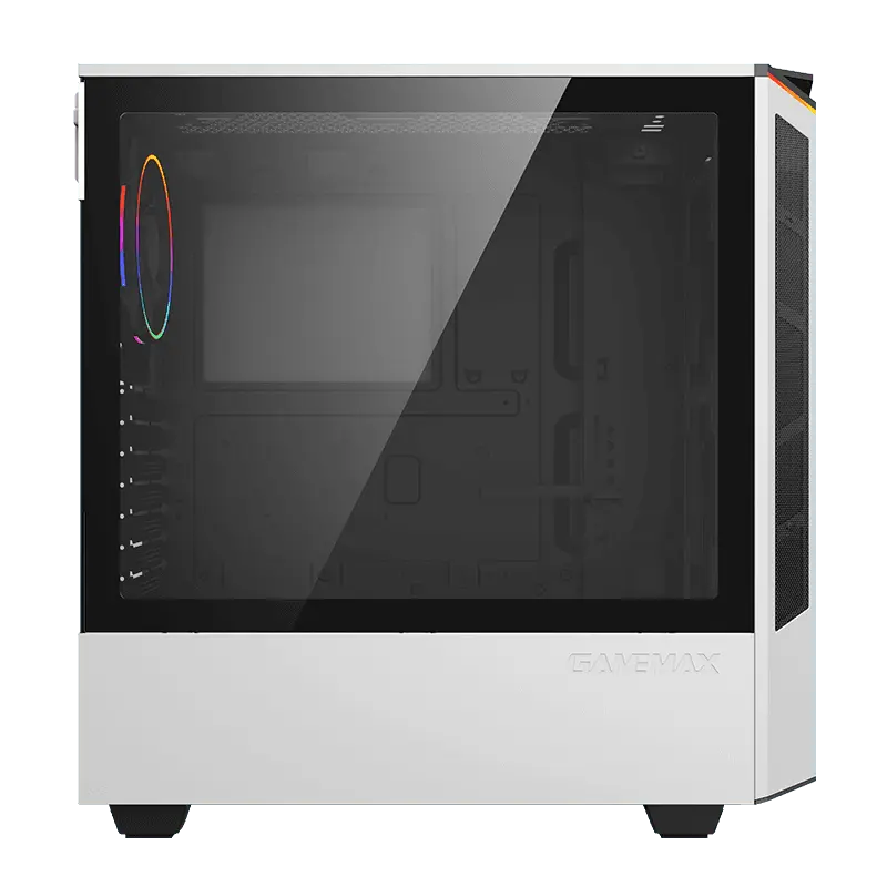 Gamemax PANDA T801 WT Midi-Tower Alb