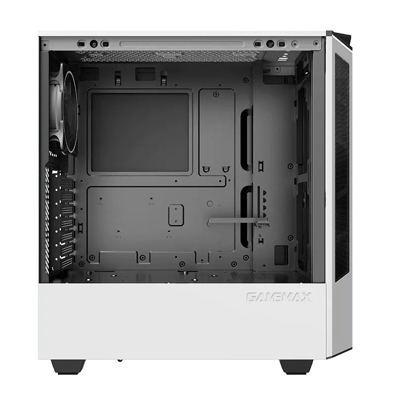 Gamemax PANDA T801 WT Midi-Tower Alb