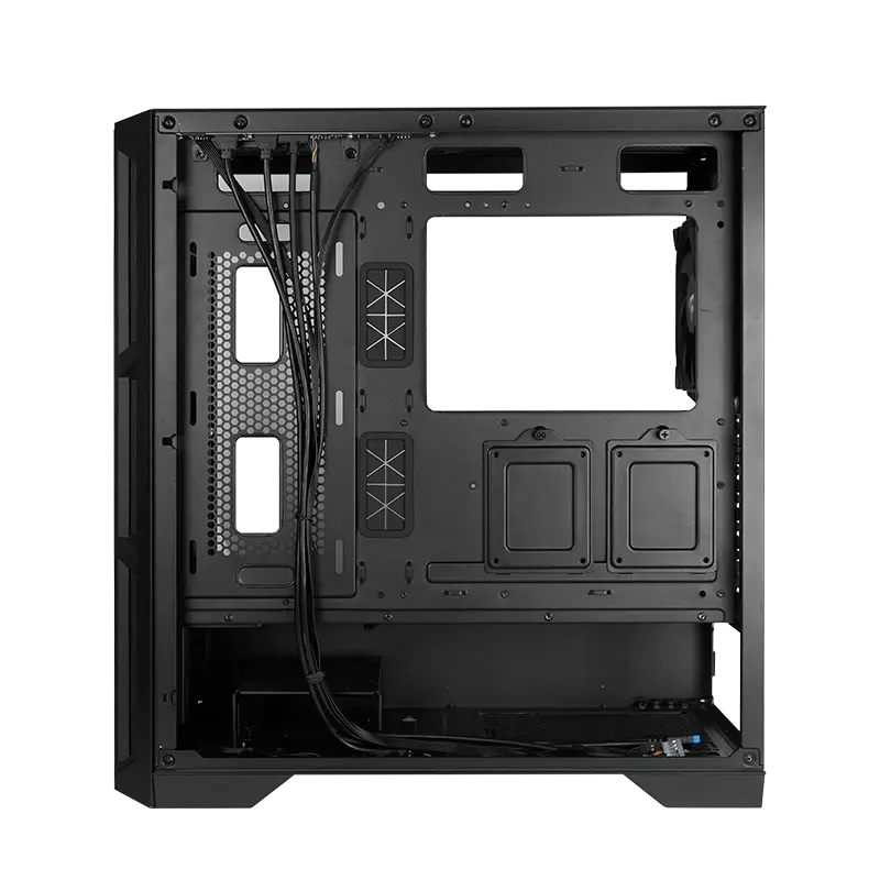 Chieftec GA-01B-M-OP Midi-Tower Negru