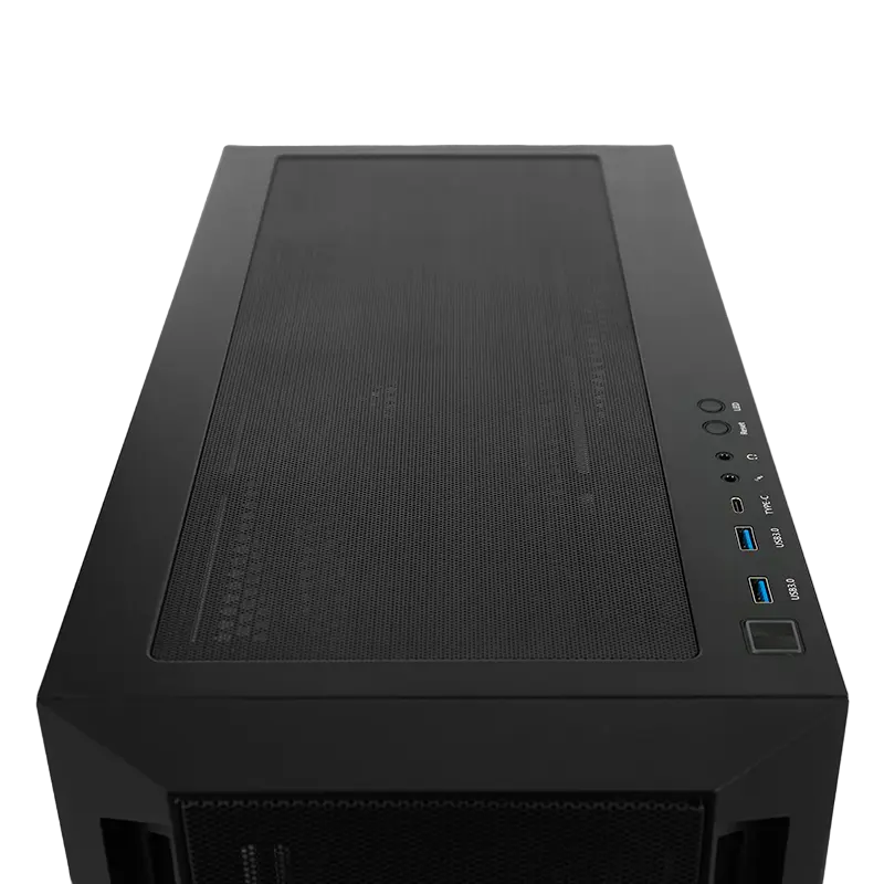 Chieftec GA-01B-M-OP Midi-Tower Negru