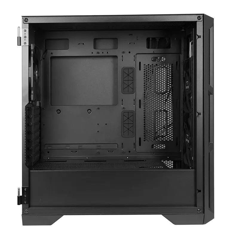 Chieftec GA-01B-M-OP Midi-Tower Negru