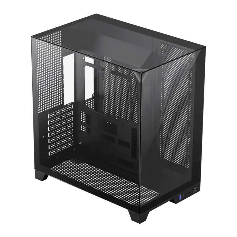 Gamemax INFINITY PLUS BK Midi-Tower Negru
