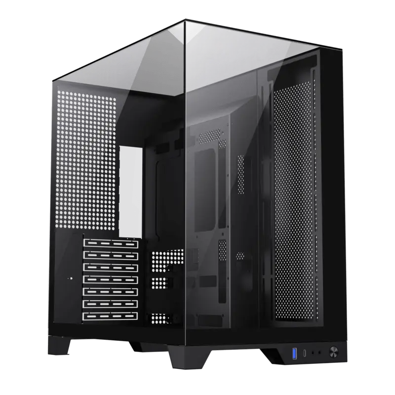 Gamemax INFINITY PLUS BK Midi-Tower Negru