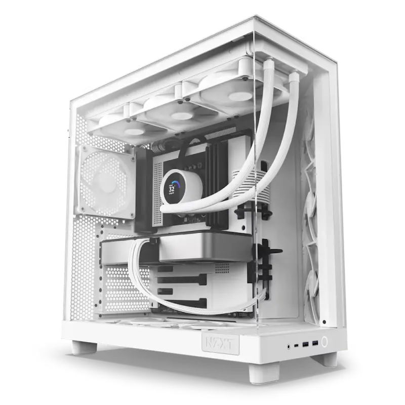 NZXT H6 Flow Midi-Tower Alb