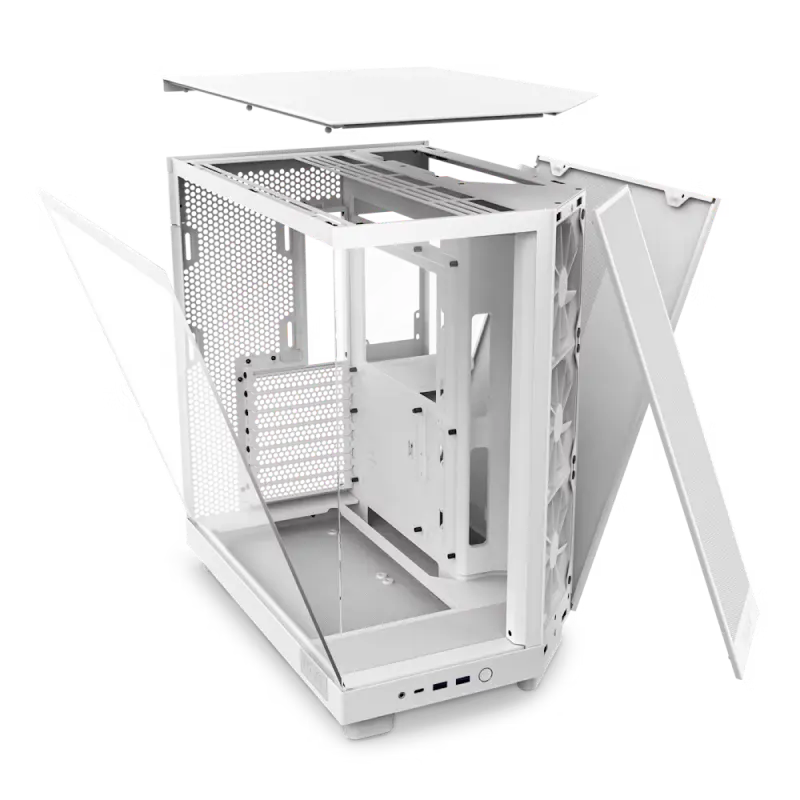 NZXT H6 Flow Midi-Tower Alb