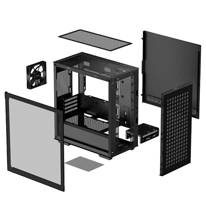Deepcool CH370 Mini-Tower Black