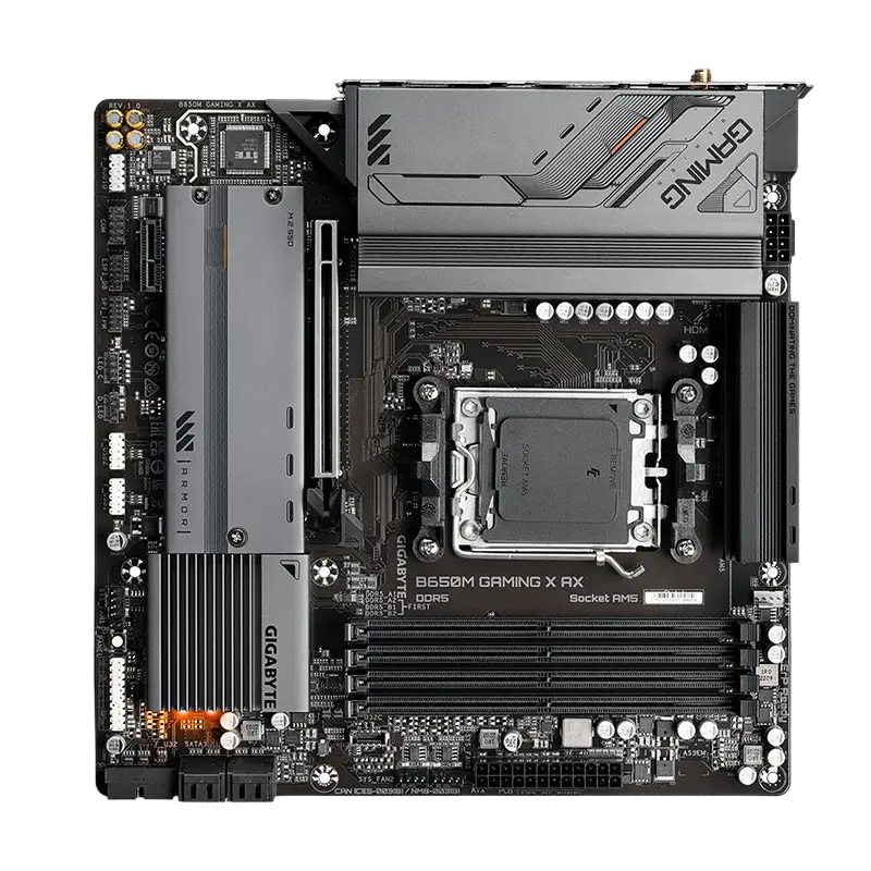Gigabyte B650M GAMING X AX AM5 Micro-ATX