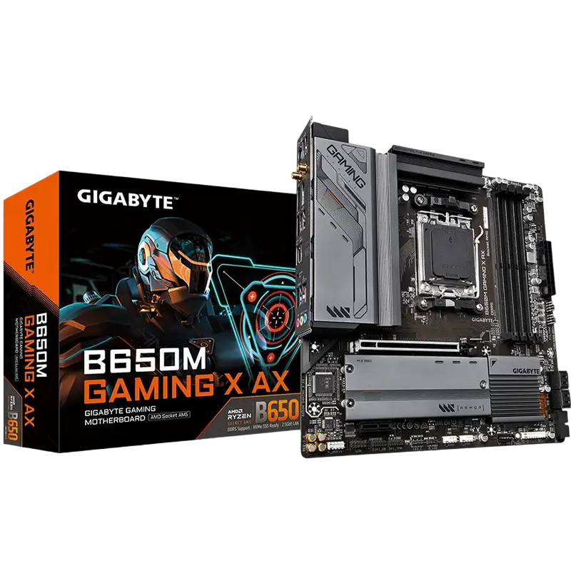 Gigabyte B650M GAMING X AX AM5 Micro-ATX