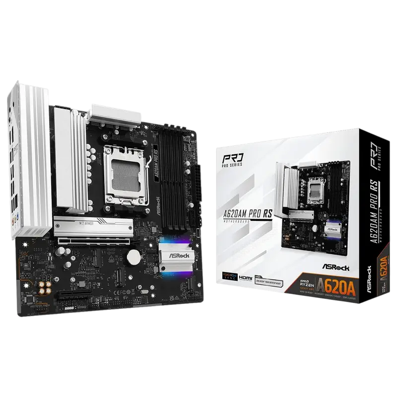 ASRock A620AM PRO RS AM5 Micro-ATX