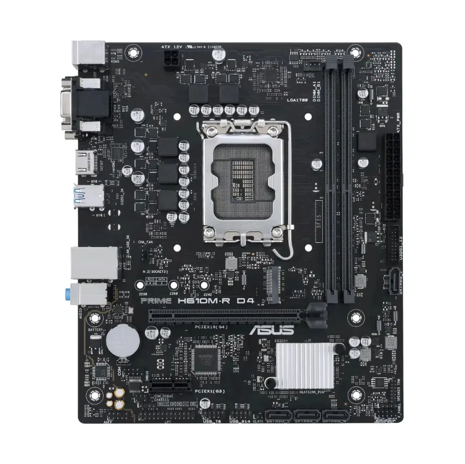 ASUS PRIME H610M-R D4-SI LGA1700 Micro-ATX