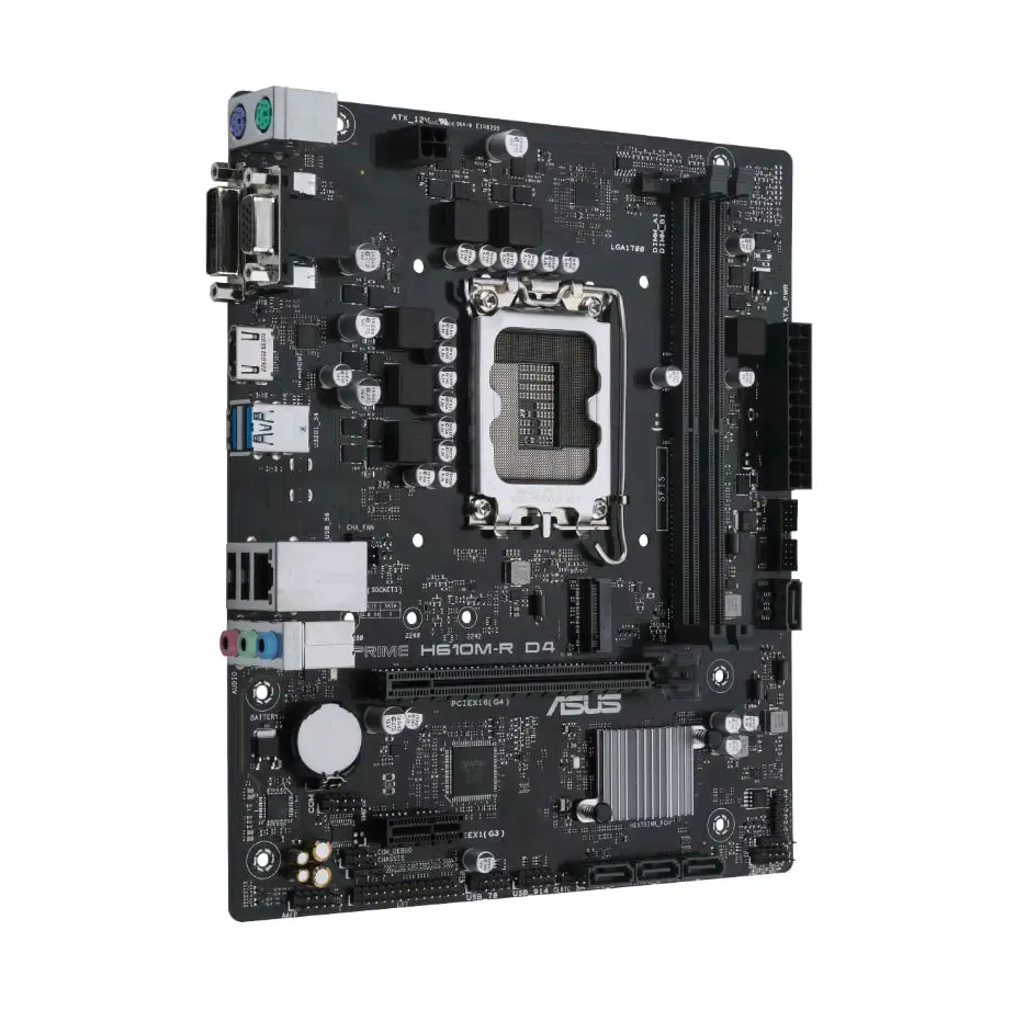 ASUS PRIME H610M-R D4-SI LGA1700 Micro-ATX